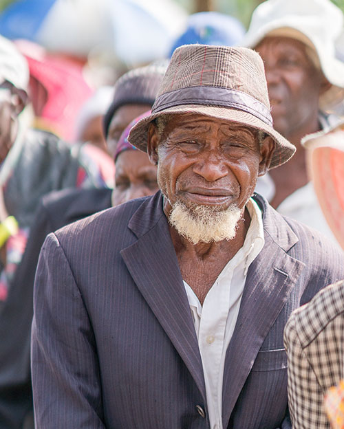 This man waiting to receive medical care in Zimbabwe is a part of the 'Lost Tribes of Israel'