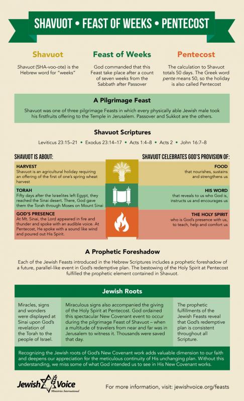 Shavuot Infographic