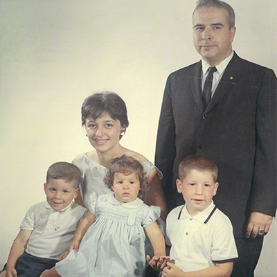 Jonathan Bernis and family