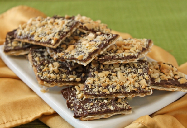 Matzo Toffee