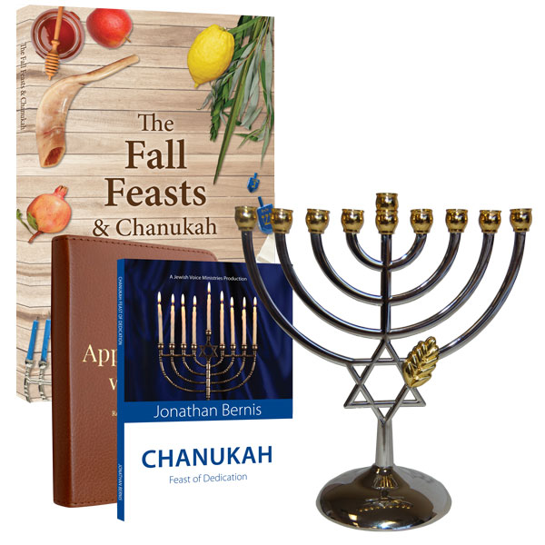Chanukah Book, Devotional, Mini Book, and Chanukiah