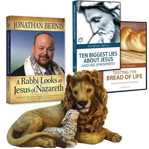A Rabbi Looks, 10 Biggest Lies, Tasting the Bread CD, & Lion & Lamb Figurine