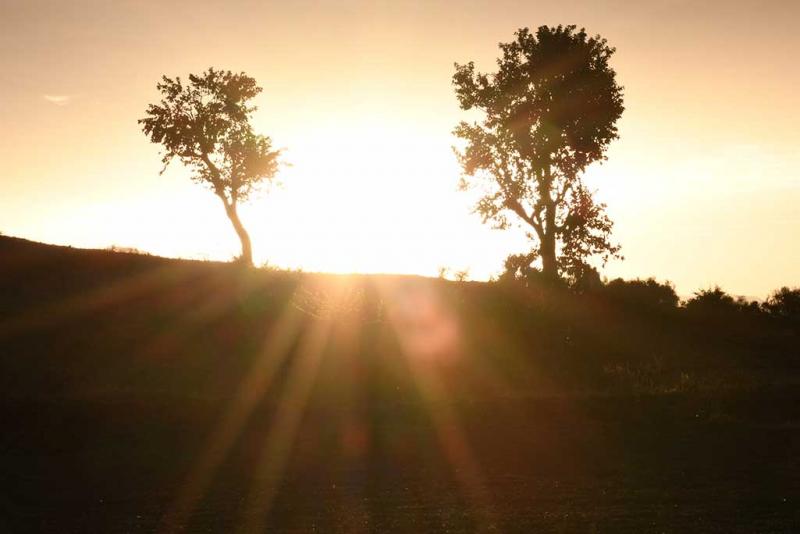 Sunrise in ethiopia