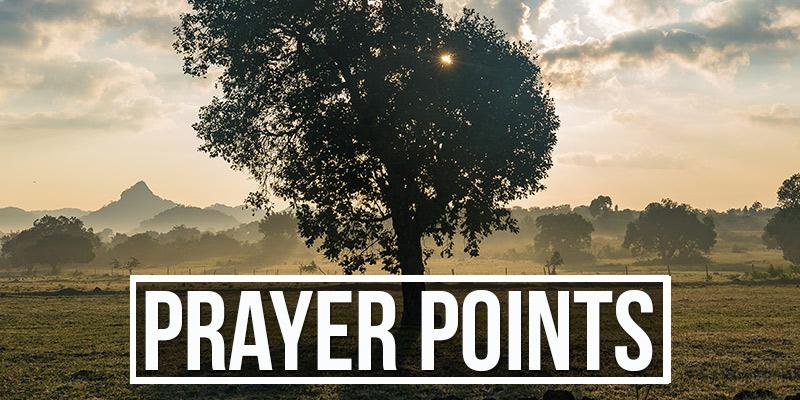 Prayer points